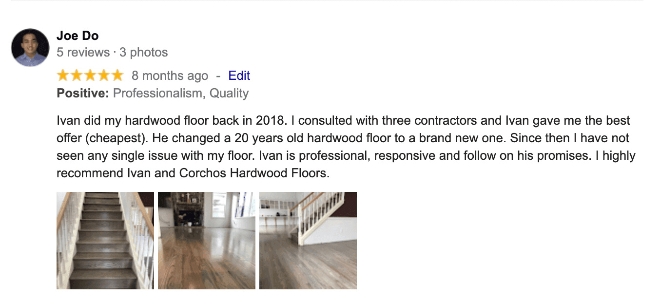 Customer review 2